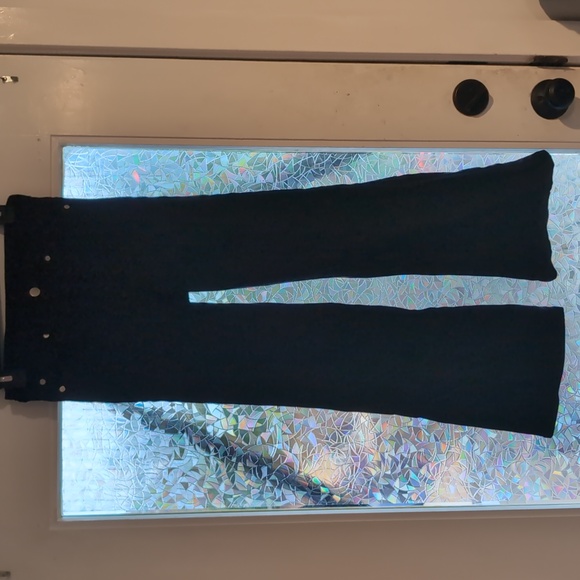 UNIF Black Flair Denim Jeans sz 25 - Picture 1 of 7